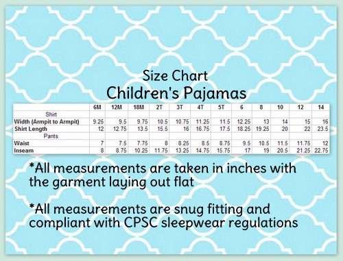 IMPERFECT Blank Spring Pajama Set